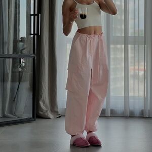 THE FRANKIE SHOP DRAWSTRING TROUSERS
